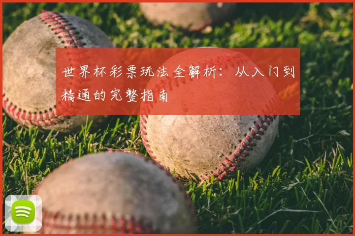 世界杯彩票玩法全解析:从入门到精通的完整指南